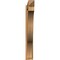 Ekena Millwork Funston Arts & Crafts Rough Sawn Outlooker, Western Red Cedar, 6"W x 44"D x 44"H OUT06X44X44FST03RWR - alternate 2
